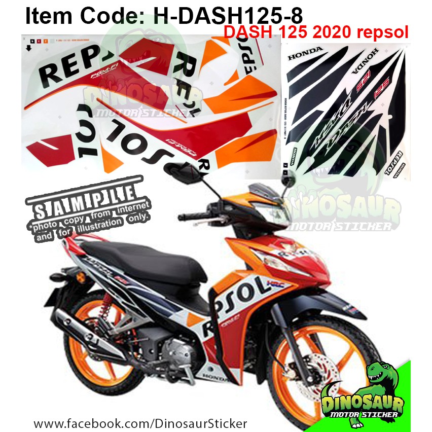 Honda Dash 125 Repsol 2020 Sticker