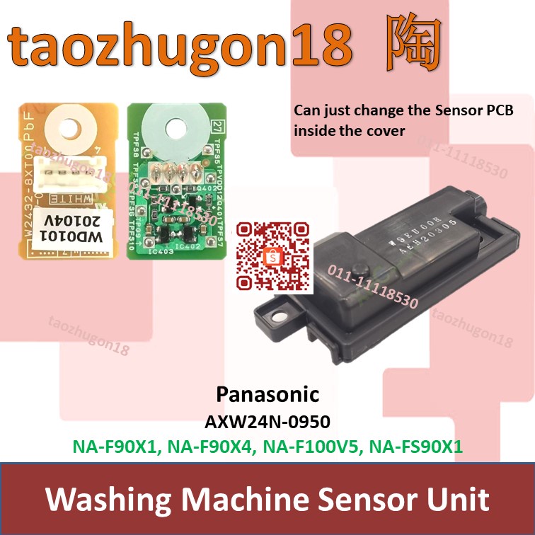 Original Panasonic Washing Machine Door Lid Lock Pintu Sensor Unit NA