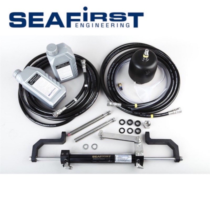 SEAFIRST MO100H Hydraulic Steering System For Outboard Engine Motor