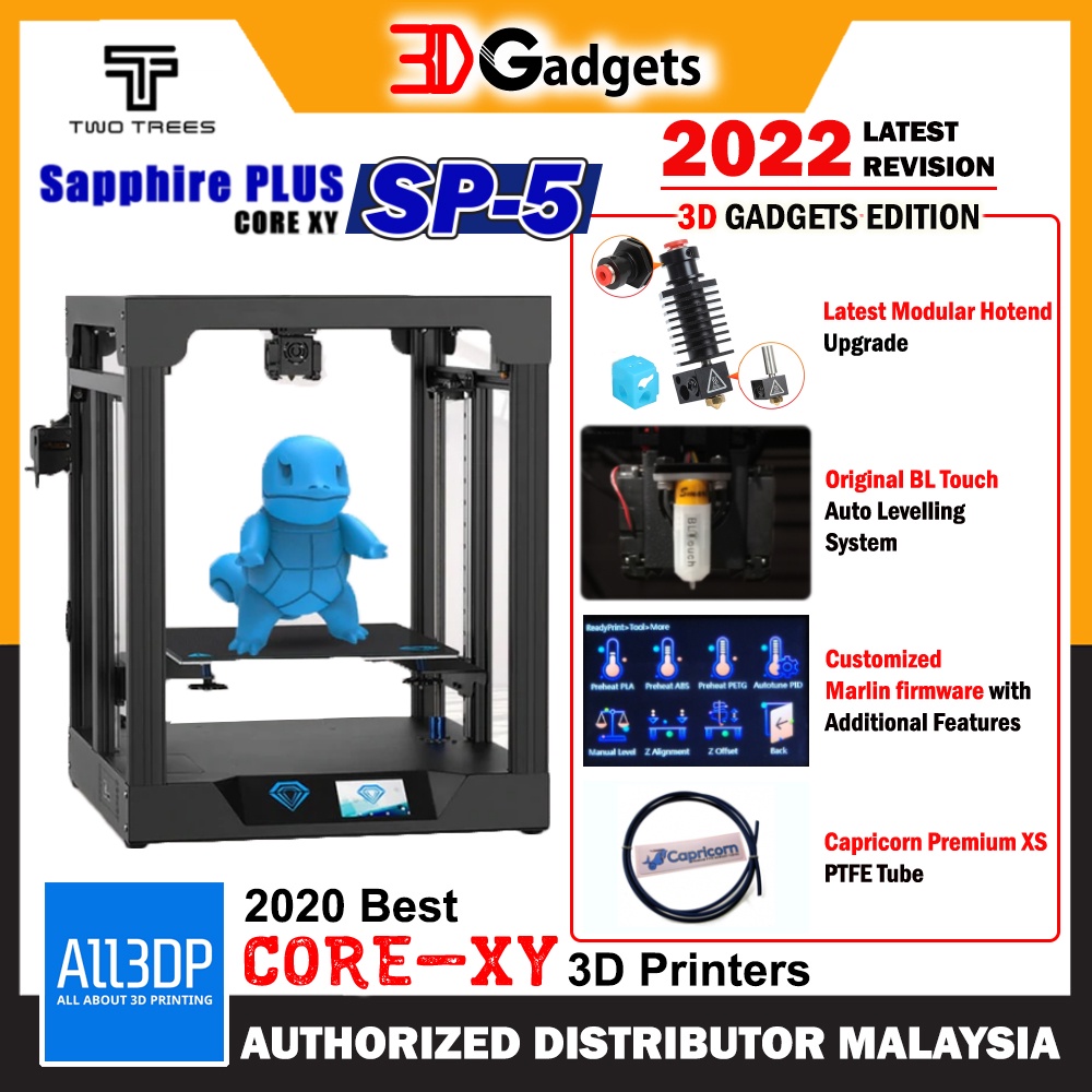 Two Trees Sapphire Plus SP5 Semi DIY Core XY 3D Printer Kit Latest