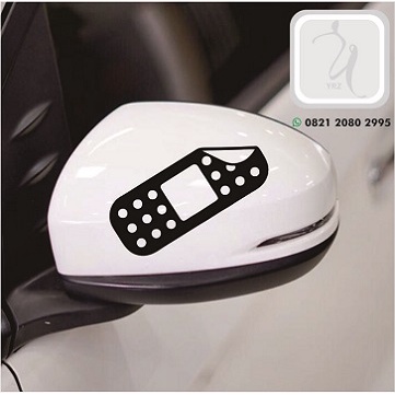 Jdm aid band-03 car cutting sticker, cool top variation car rearview mirror body sticker