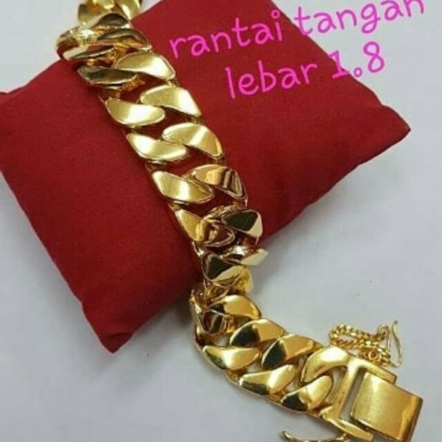 Rantai Tangan Dunhill Emasbangkokcop916 Shopee Malaysia