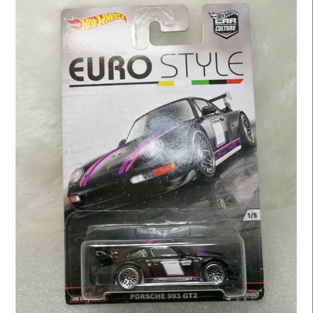 hot wheels euro style porsche