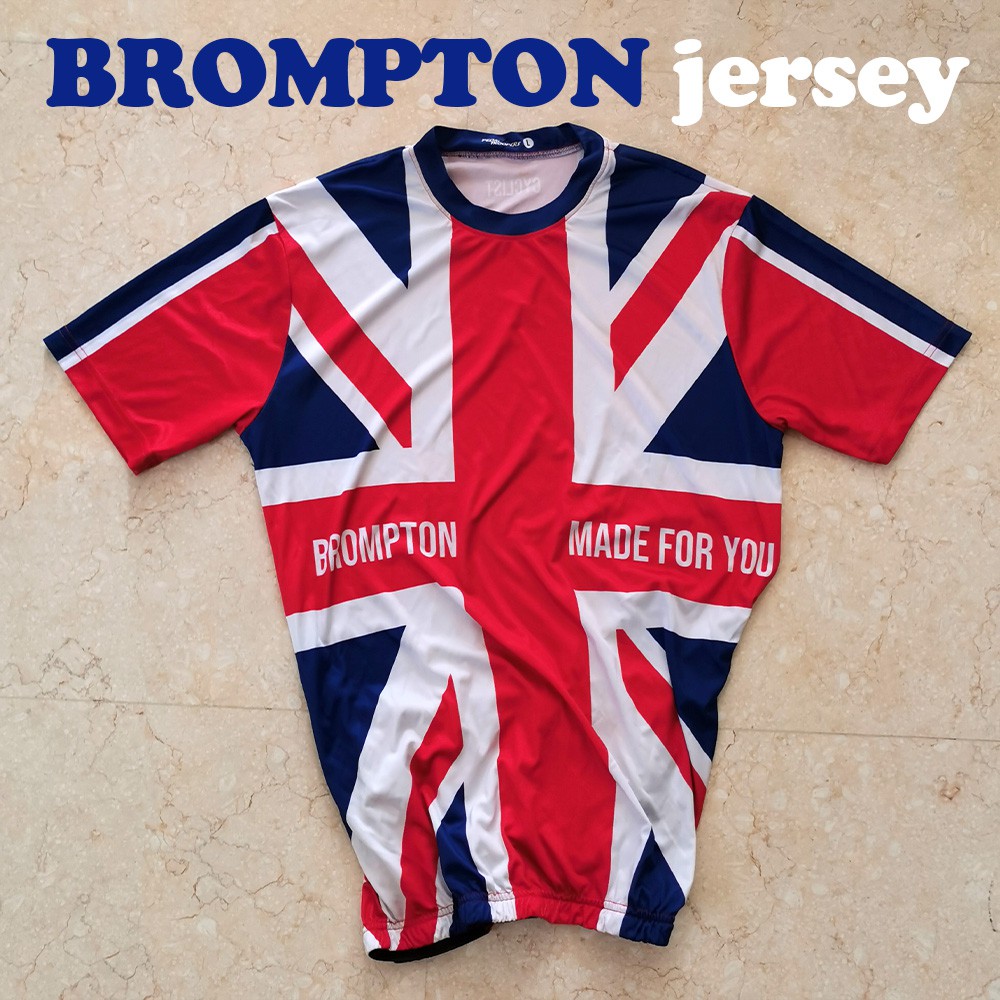 brompton cycling jersey