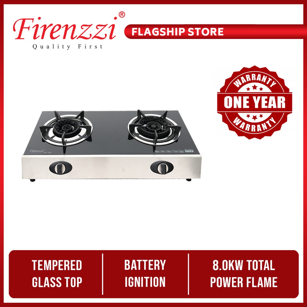 Firenzzi FS148 Gas Stove (With Bubble Wrapping + Fragile Sticker