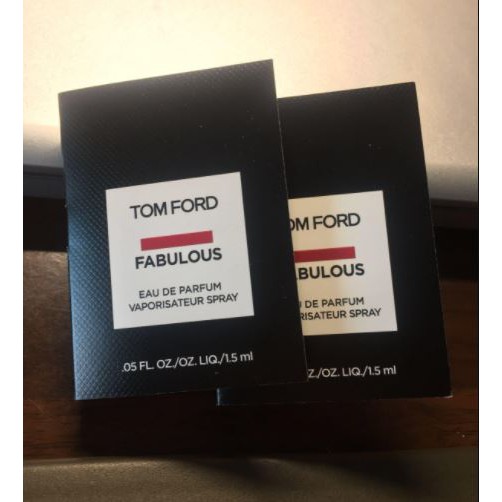 Tom Ford Fabulous  2ml Vial Fragrance [ 法布勒斯] 香水小样试用旅行装Perfume Sample  | Shopee Malaysia