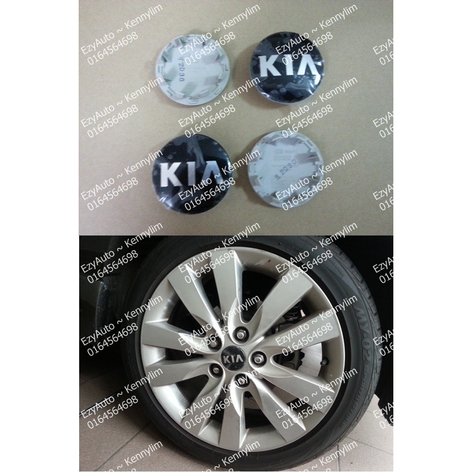 KIA Wheel Cap Suitable Forte, Rio, Picanto, K2, K3, K5, Cerato ...