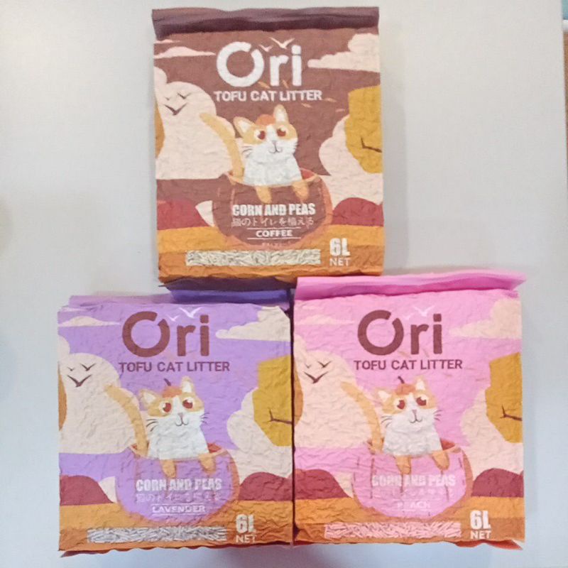Ori Tofu Cat Litter 6L (Available in 6 Different Scent) Shopee Malaysia
