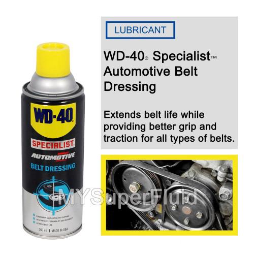 WD40 WD-40 Specialist Automotive Belt Dressing Spray (360ml) | Shopee ...