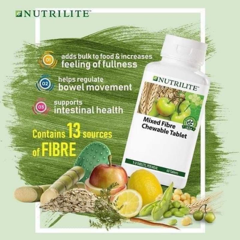 NUTRILITE MIXED FIBRE CHEWABLE TABLET Shopee Malaysia