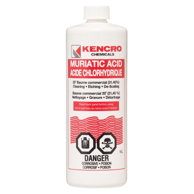 Muriatic acid 1 liter (FREE SHIPPING) Shopee Malaysia