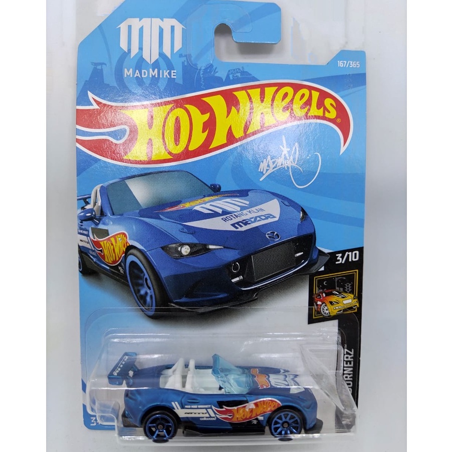 Hotwheels Nightburnerz Mazda Mx Miata Mini Model Car Collection Shopee Malaysia