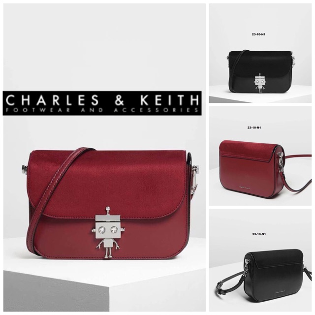 charles and keith robot bag