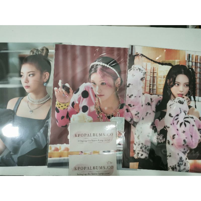 itzy イェジ yes24 ミニポスター crazy in love