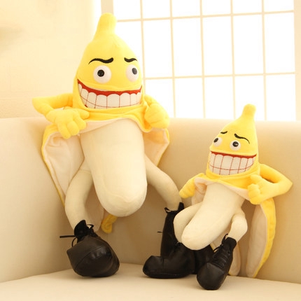 crocodile banana plush