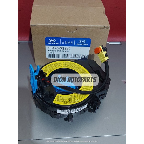 HYUNDAI All New Rio Grand Avega Clock Spring Horn Spiral Cable Sonata AvegaHYUNDAI Rio Gen 3KIA Car Horn Kereta