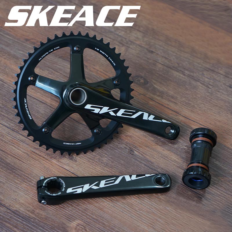 single speed crankset with bottom bracket