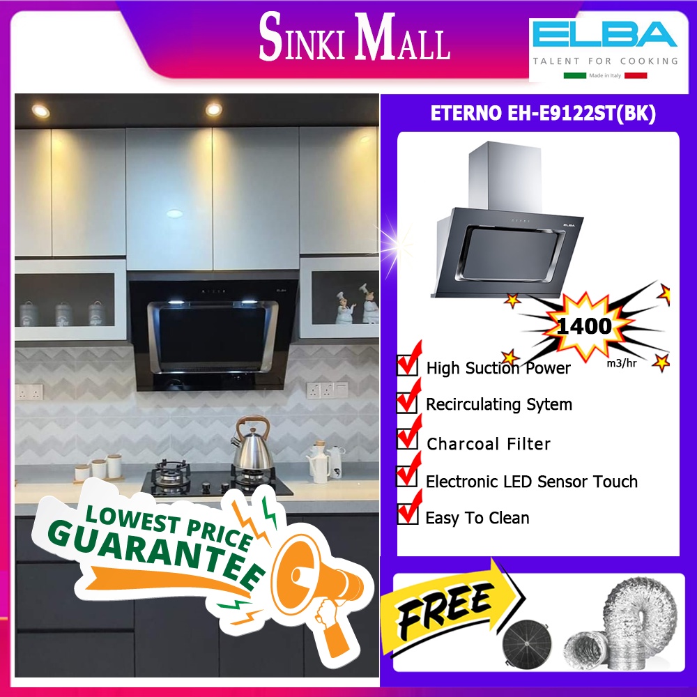 ELBA SENSO 9638 9122 9138 9088 9027 PENYEDUT ASAP KITCHEN HOOD CHIMNEY HOOD COOKER HOOD RANGE HOOD抽油烟机