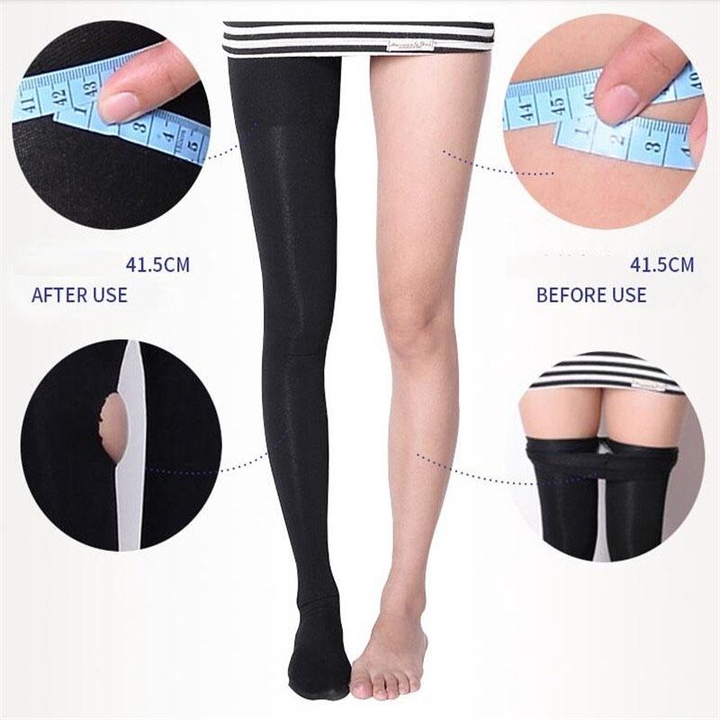 120D Women Slim Tights Stockings Pantyhose Calorie Burn Leg Shaping