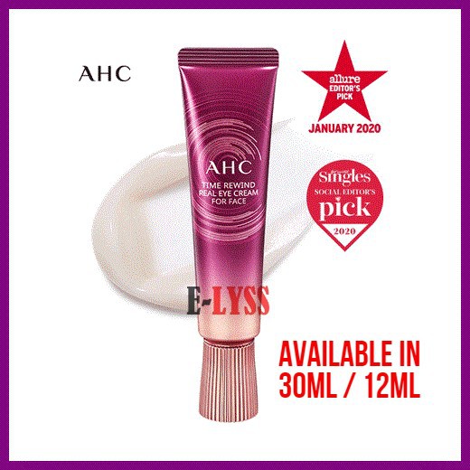 ahc time rewind eye cream ingredients