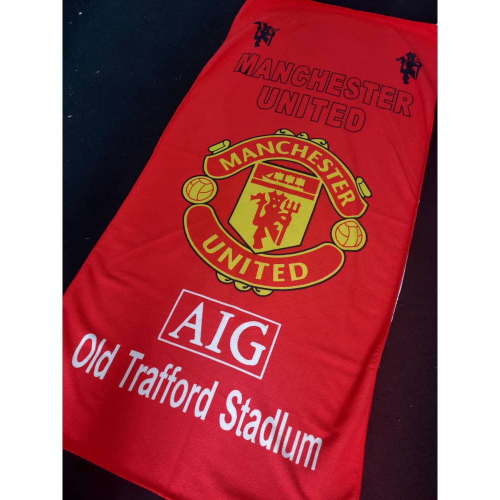 Manchester United Queuepflege-Handtuch Bar Towel 