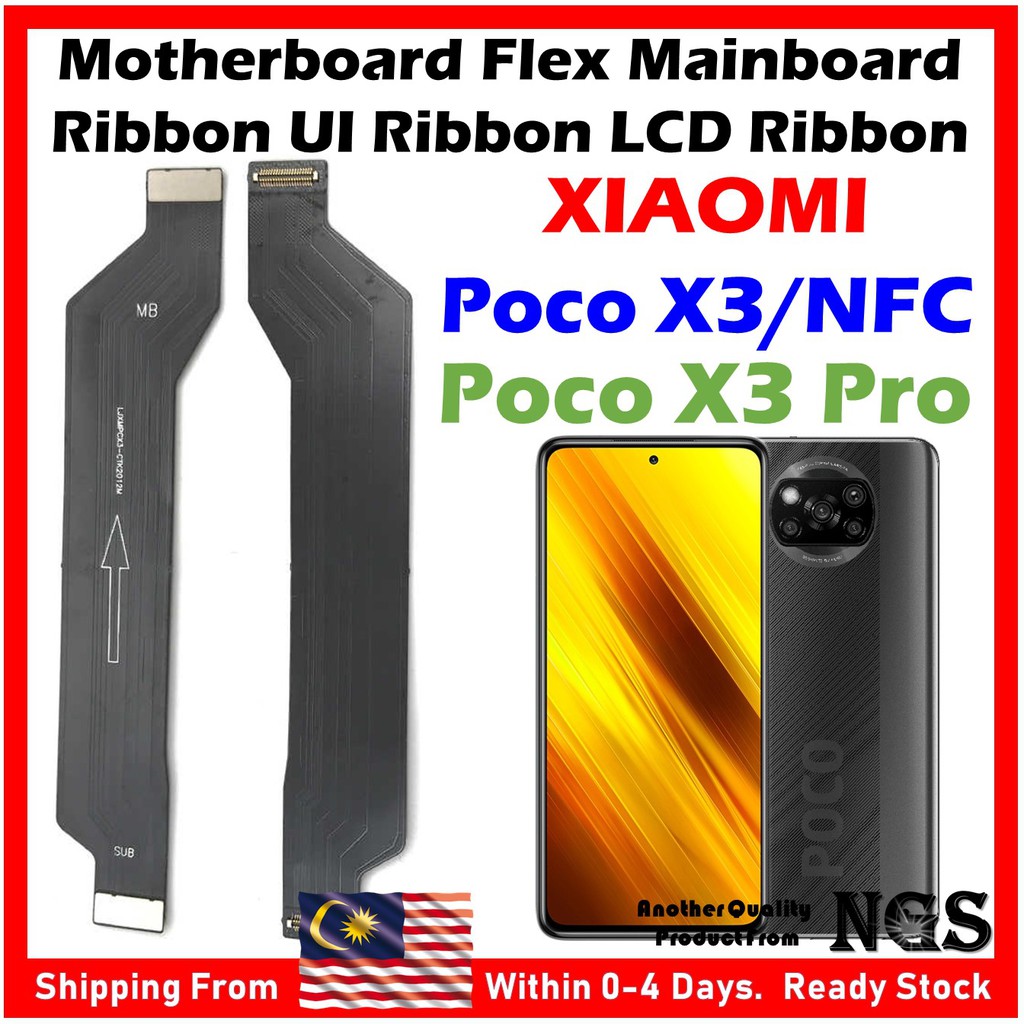 Original Motherboard Flex Mainboard Ribbon Lcd Ribbon For Xiaomi Poco X3 Xiaomi Poco X3 Nfc 1728