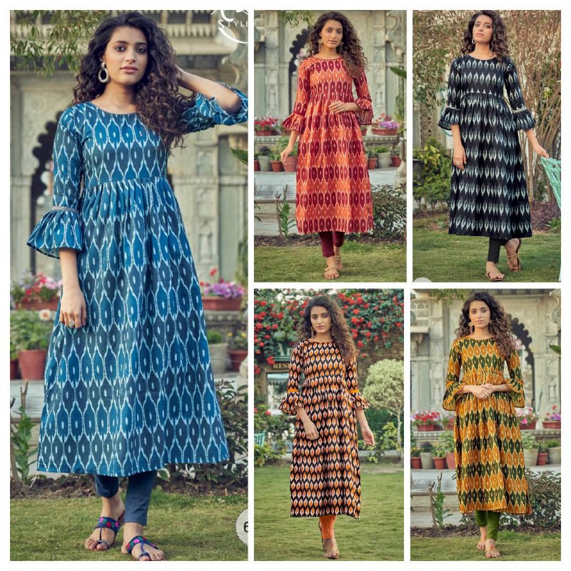 Cotton Kurti Long Sleeve Shopee Malaysia