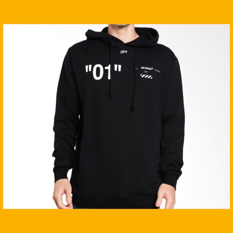 01 off white hoodie