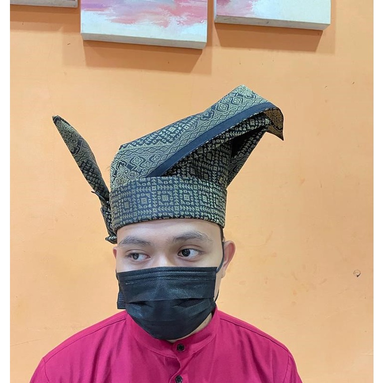 Tanjak hitam Mahkota Alam boleh lipat | Shopee Malaysia