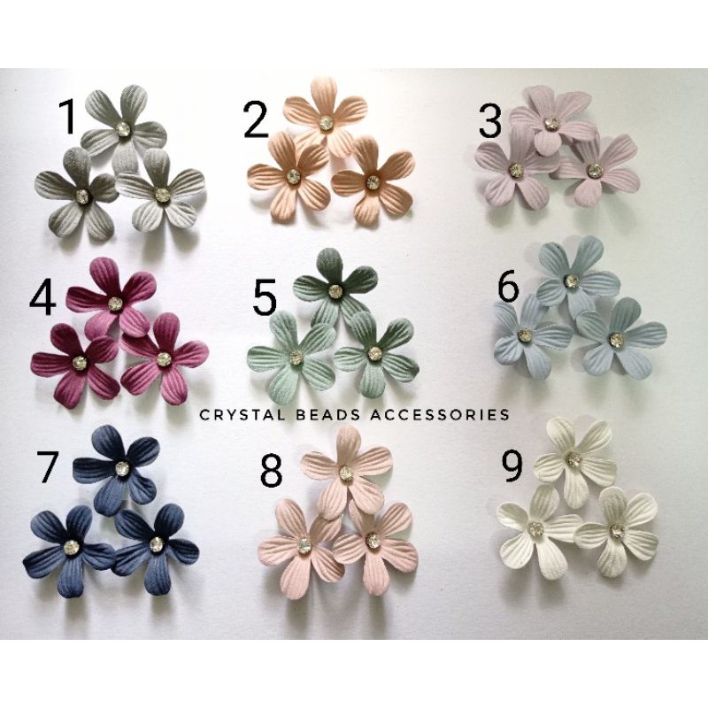 6pcs Bunga 3d Murah Dan Cantik Shopee Malaysia