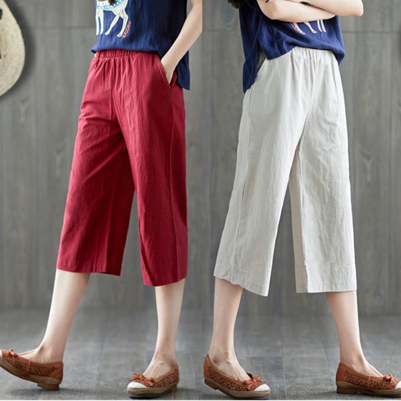 loose capri pants