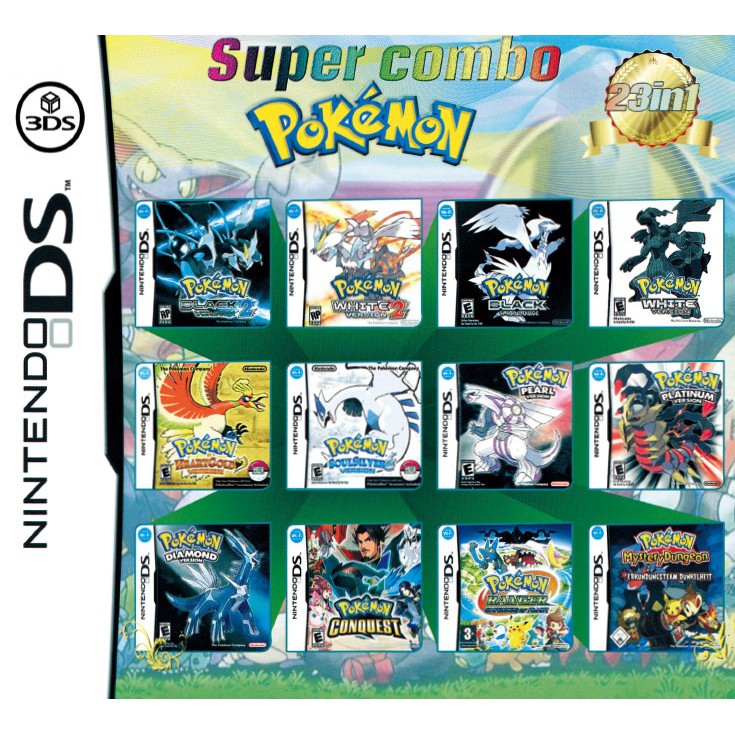 pokemon games for ds and 3ds