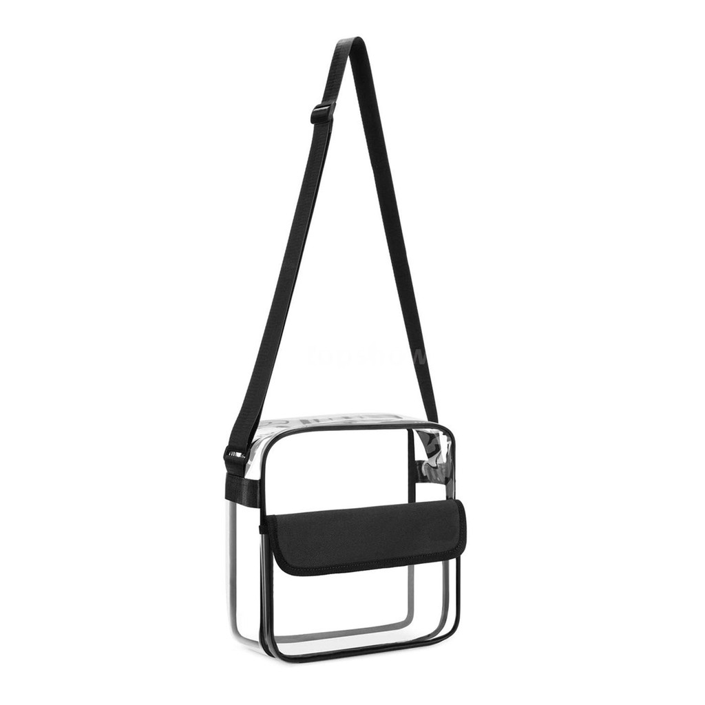 clear shoulder purse