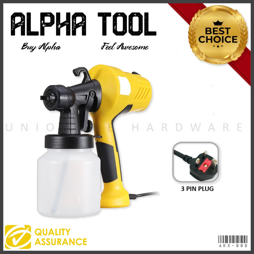 ALPHA TOOL AKX008 220V Electric Paint Sprayer Spray Painting Tool with