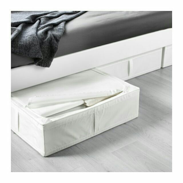 44x55x19cm Klein Hangeaufbewahrung Ikea Skubb White Under