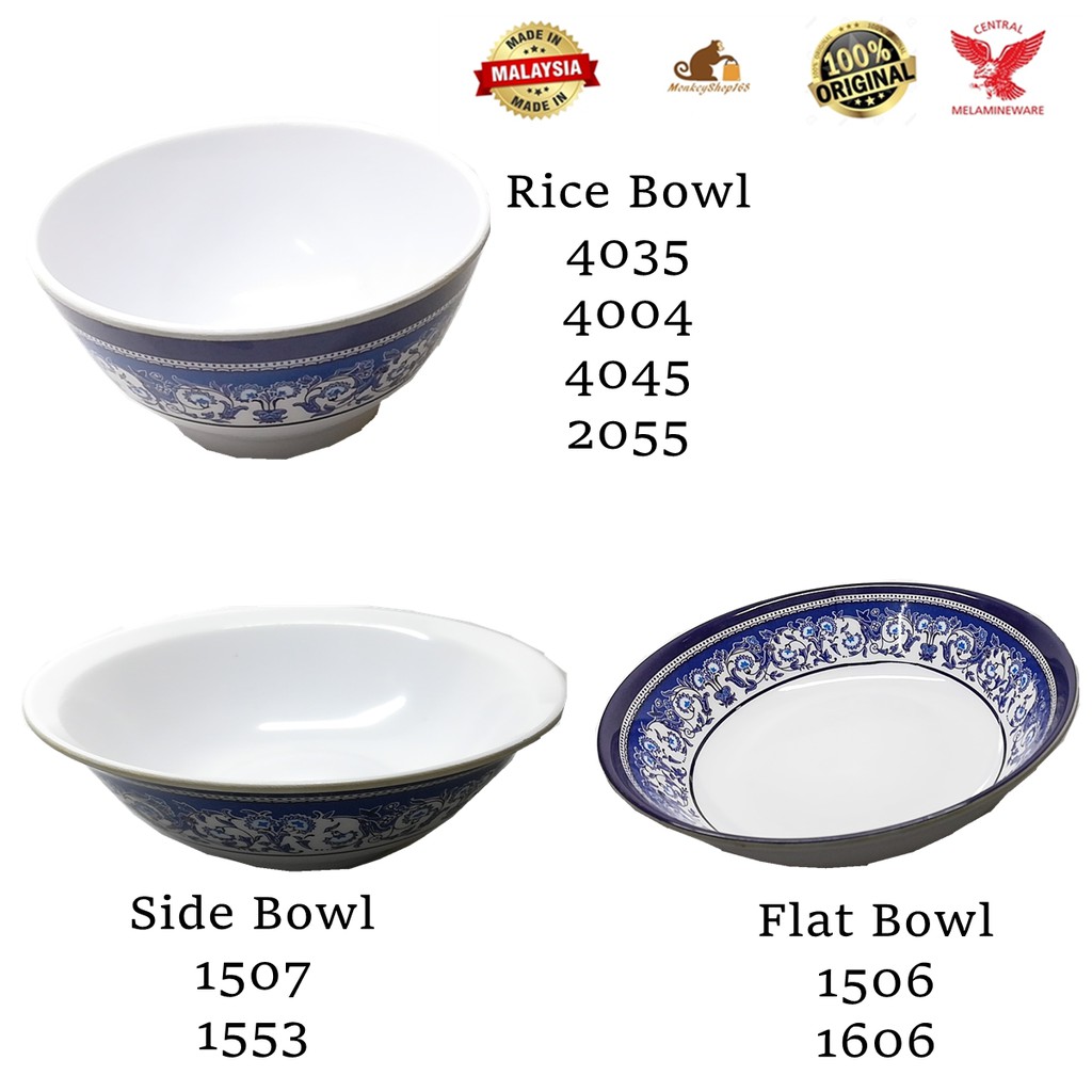 Melamine Ware Dish Plate Bowl Heat Safe 120 Made In Malaysia Shopee Malaysia