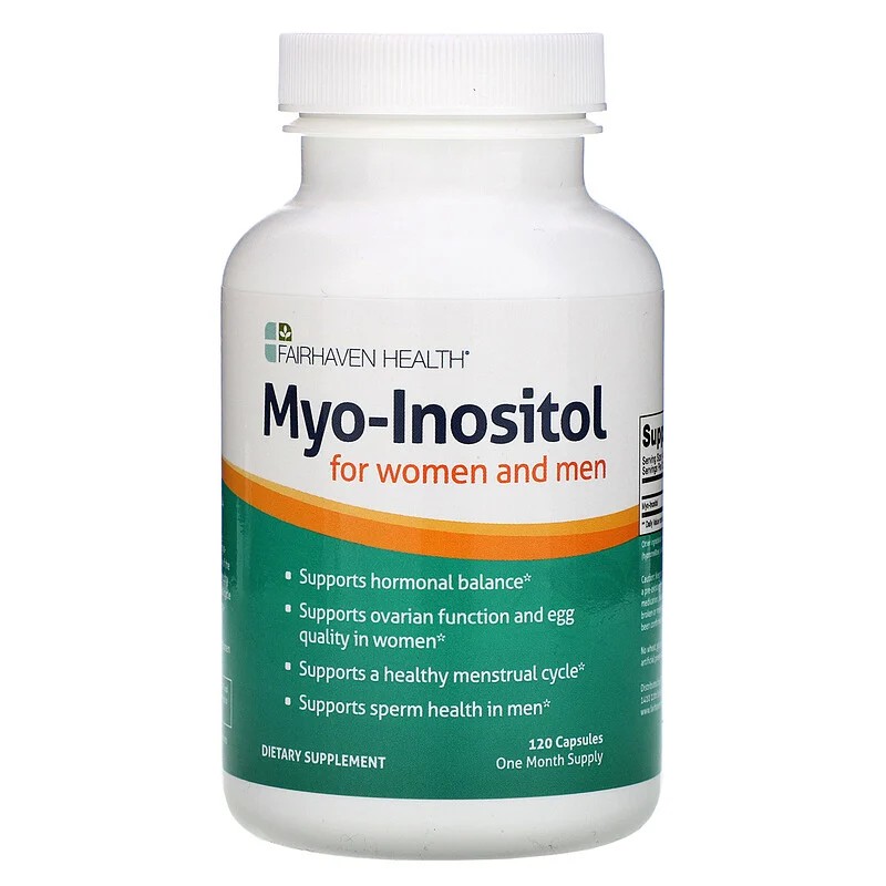 MyoInositol for Fertility 120 Capsules, 2000mg Daily Dose, Expiry