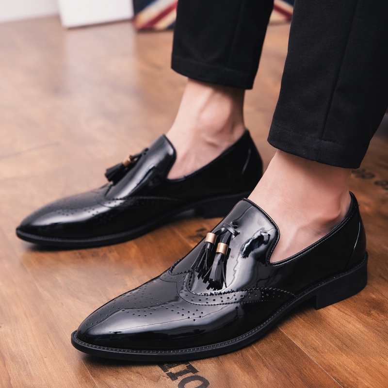 mens formal slip on shoes