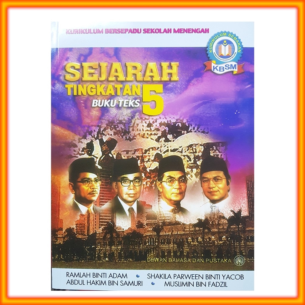 Buku Teks : Sejarah Tingkatan 5 | Shopee Malaysia