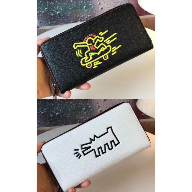 keith haring coach wallet