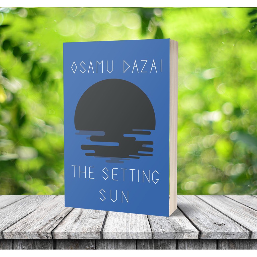 The Setting Sun by Osamu Dazai in English Soft Cover Book for Novel Shopee Malaysia