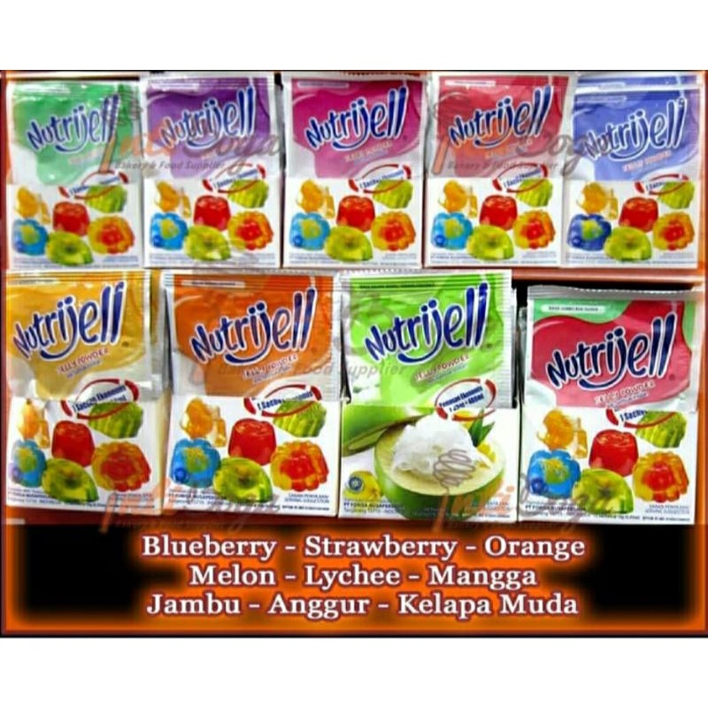 Nutrijell Jelly Powder Instant G Shopee Malaysia