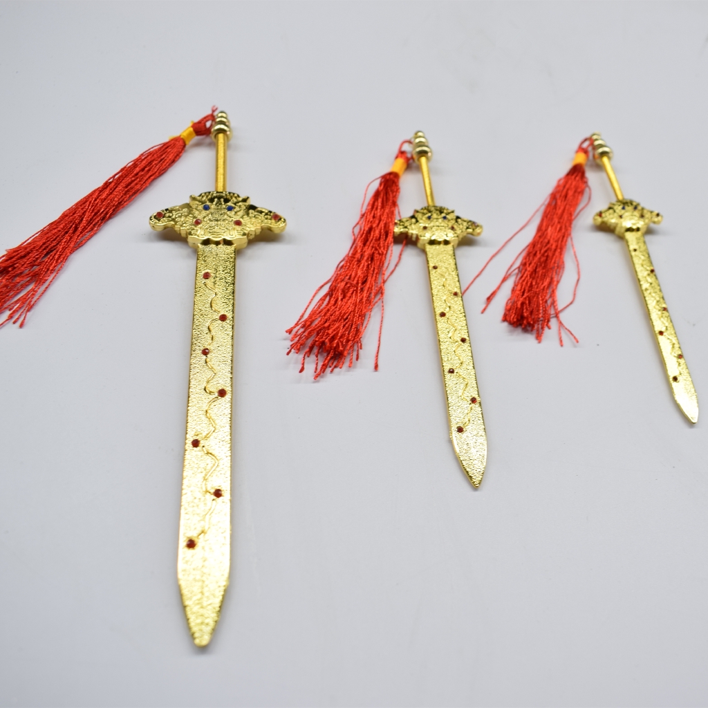 特卖合金七星剑法器道教神像钟馗诸葛亮配件家用供奉佛具摆件 Shopee Malaysia