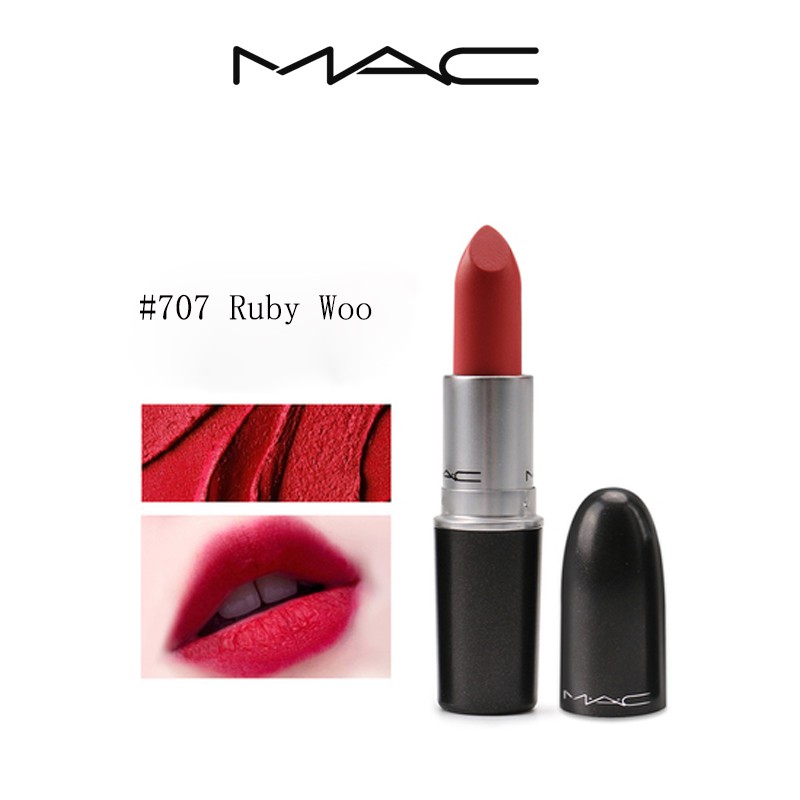 mac 707 ruby woo