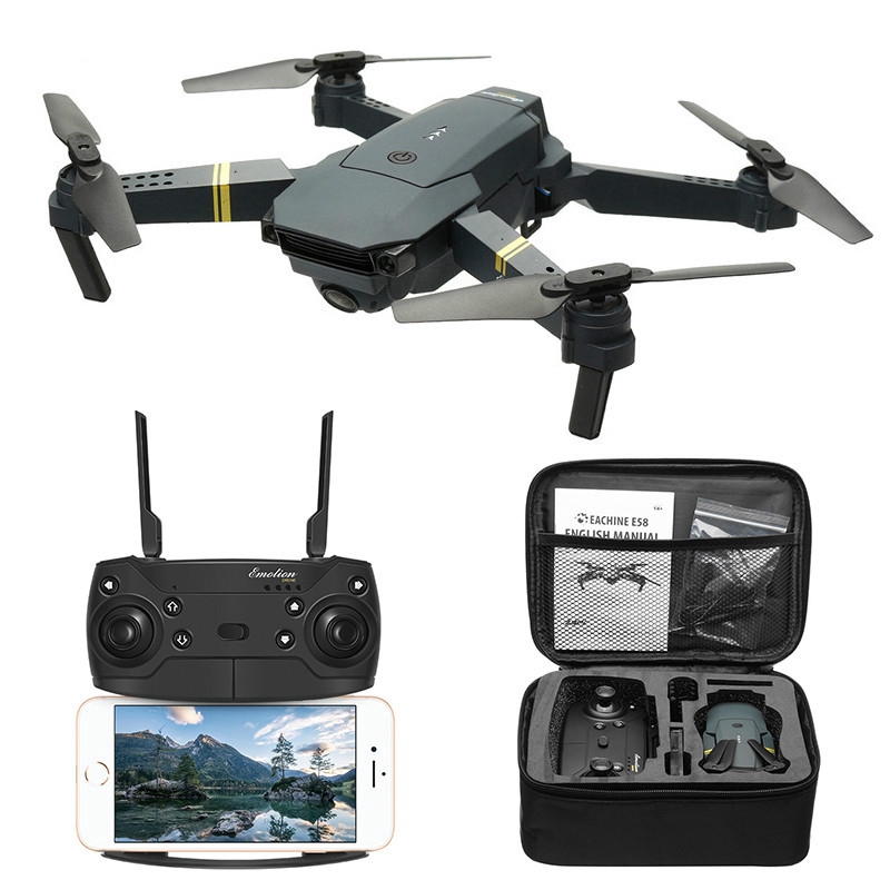jjrc h43wh wifi fpv with 720p camera high hold mode foldable arm rc drone quadcopter