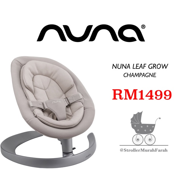 nuna leaf champagne