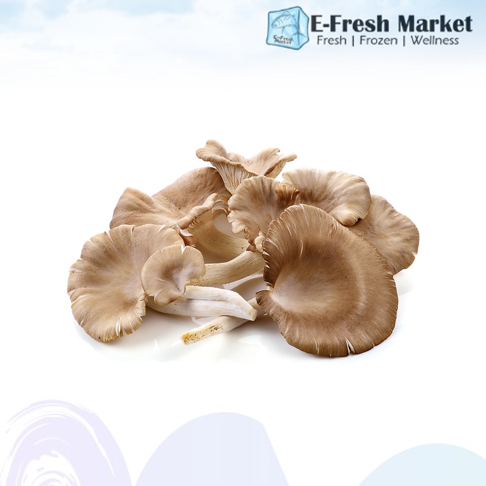 V21 Fresh Oyster Mushroom/ Cendawan tiram, 1 pack (Penang Only)