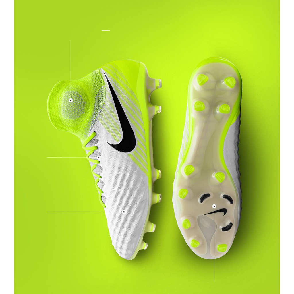 Chuteira Nike Magista Botinha Verde Esportes e Fitness com