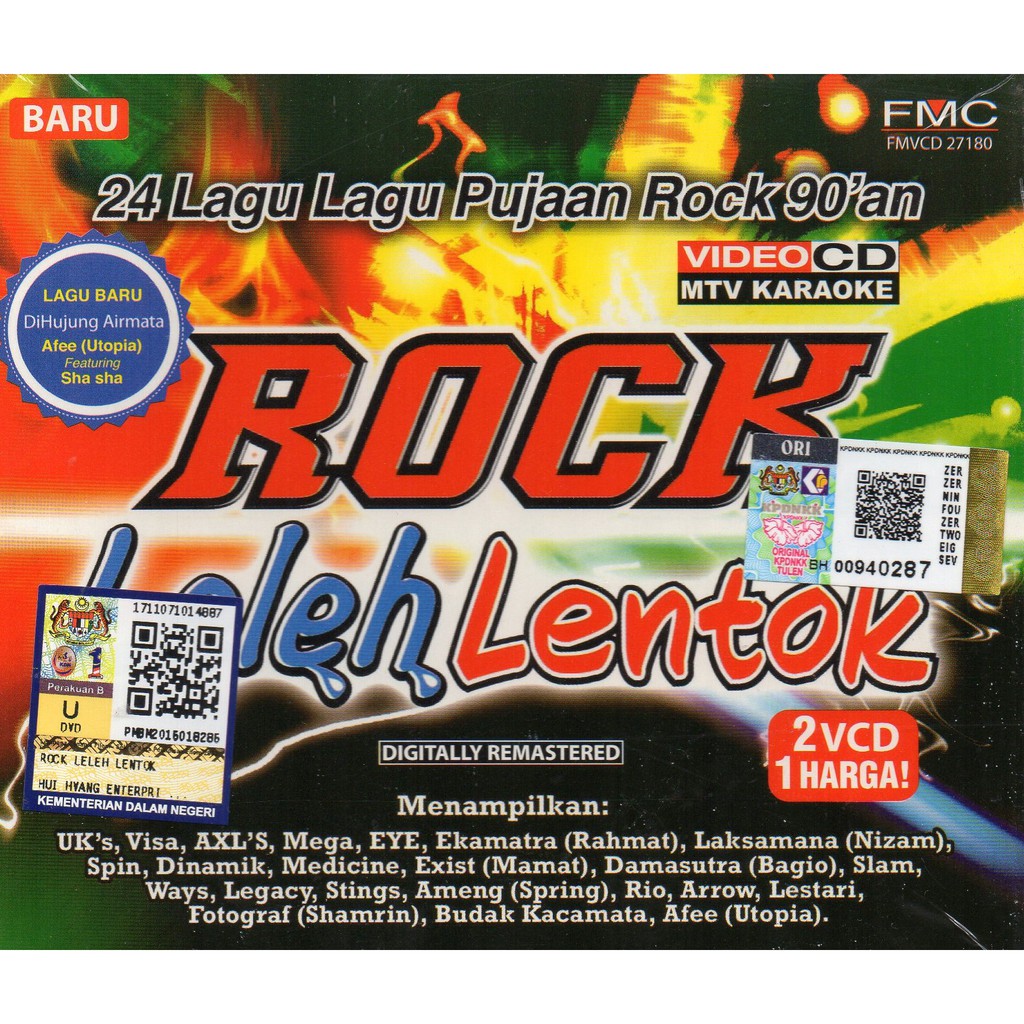 Rock Leleh Lentok- 24 Lagu-Lagu Pujaan Rock 90 'an ( MTV ...
