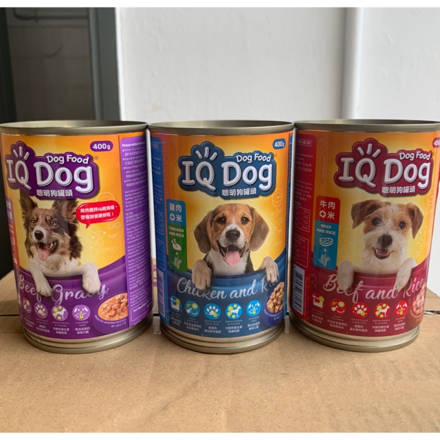 (Ready Stock) IQ Dog Canned Food 400G Shopee Malaysia